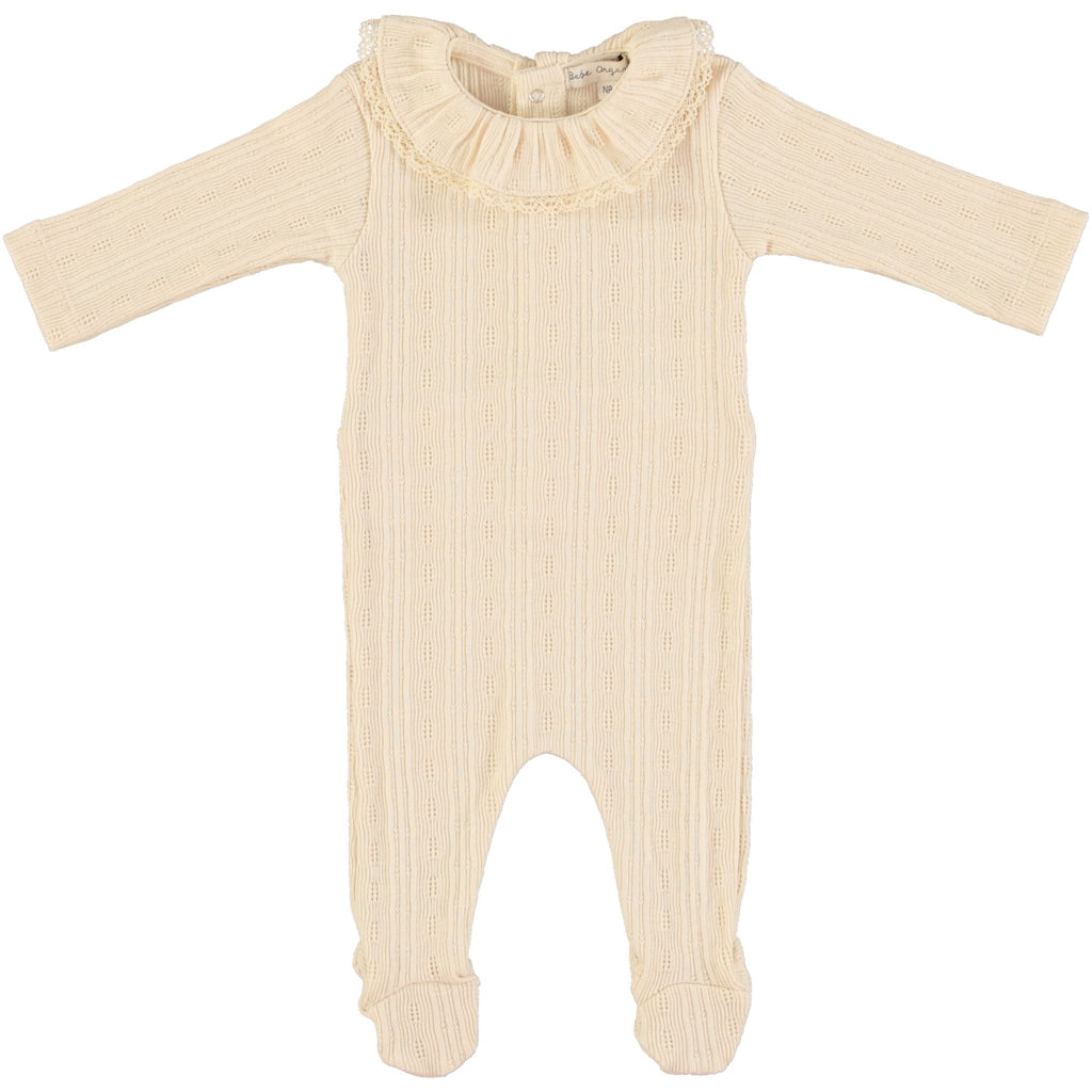 Bebe Organic Bebe Collar Overall
