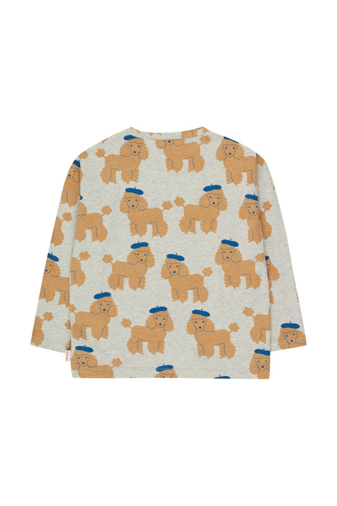 Tiny Cottons Tiny Poodle Tee - Light Grey Heather