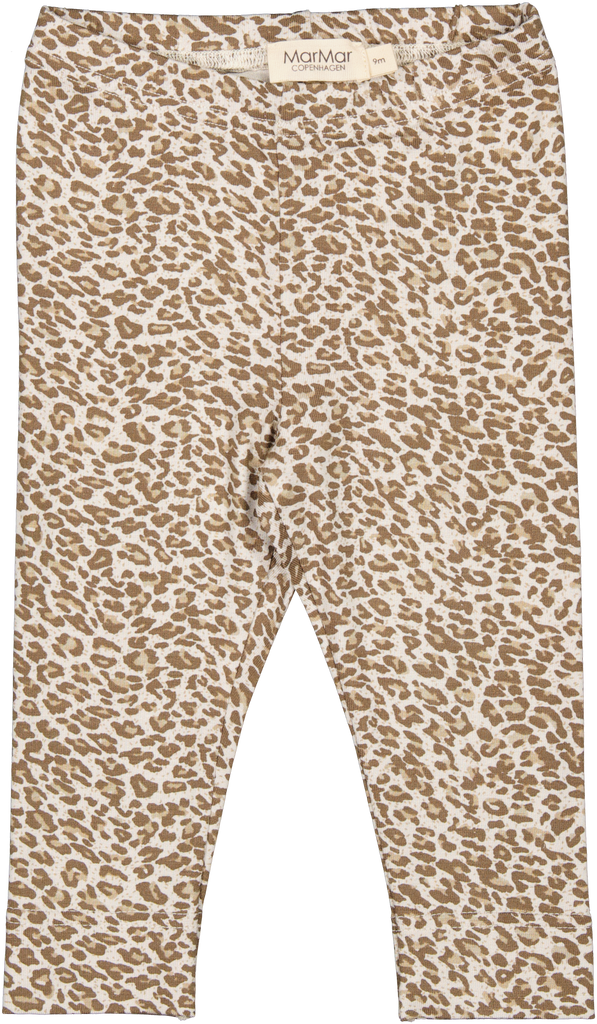 MarMar Copenhagen Leopard Leg Pants - Forest Brown