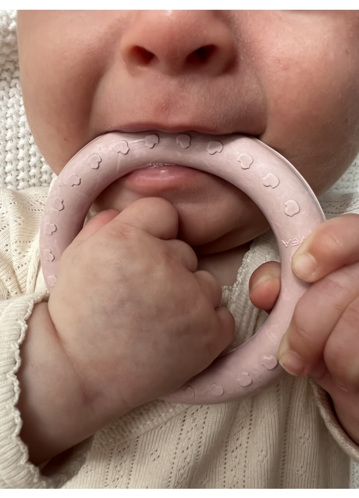 Hevea Kawan Teether Ring - Sand
