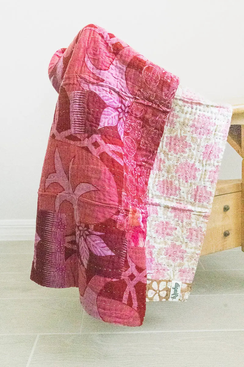 Dignify - Sugar No. 6- Kantha Baby Blanket