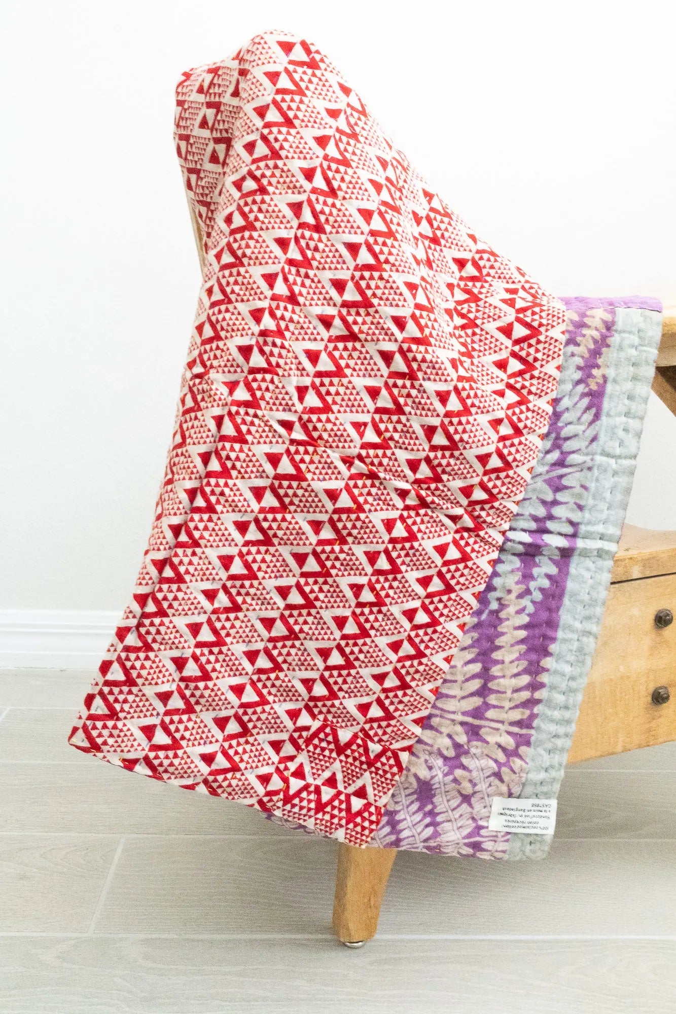 Dignify - Sugar No. 8-  Kantha Baby Blanket