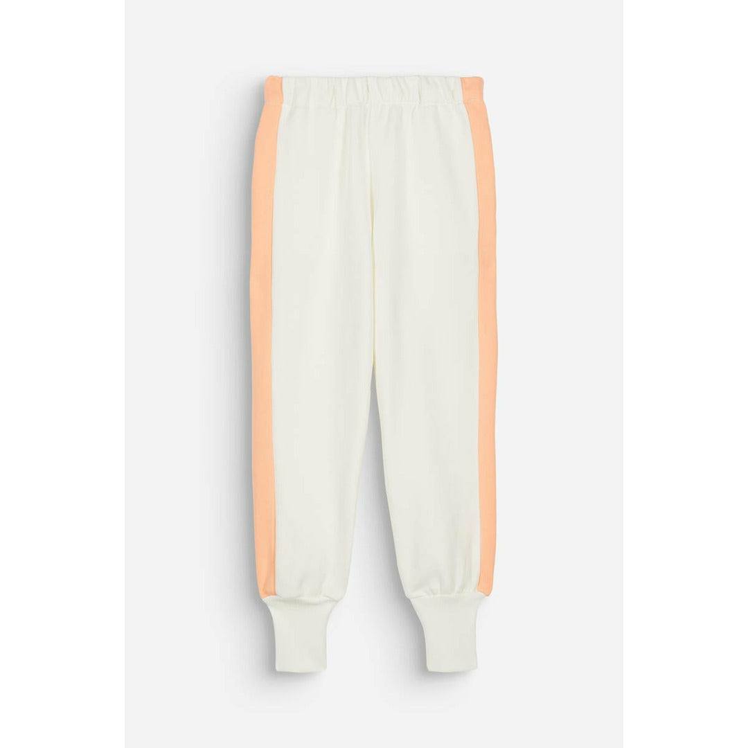 We are Kids Jogger Charles - Vanilla/ Lateral Stripe Peach