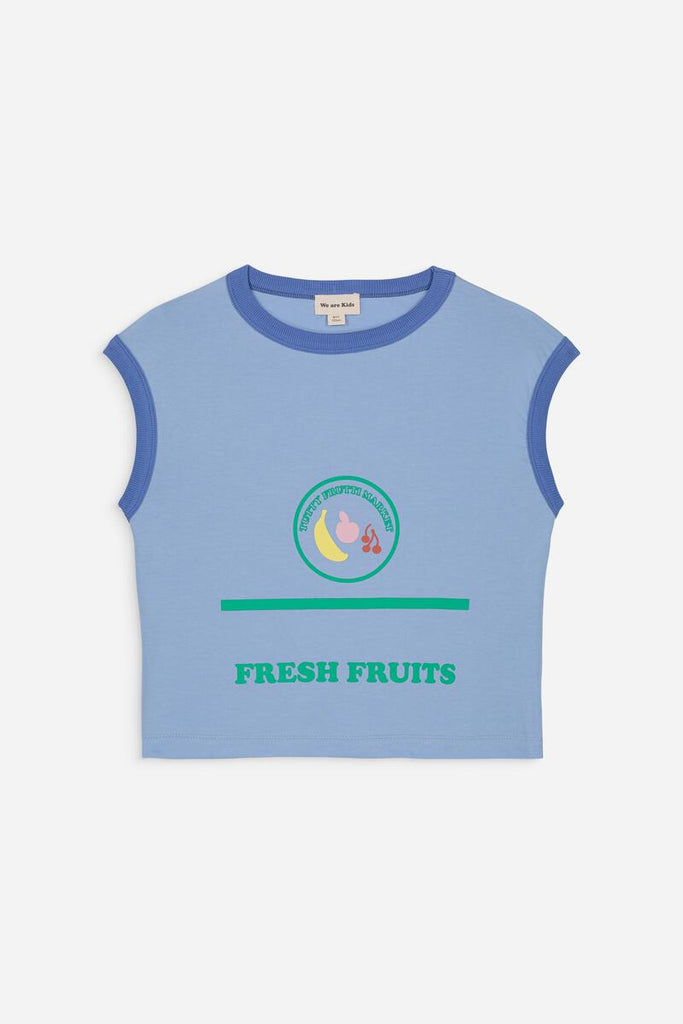 We Are Kids Tee John Jersey - Azzuro + Fresh Fruits Print