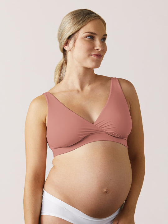 BRAVADO! DESIGNS Women's Maternity Buttercup Nursing Bra, Bare