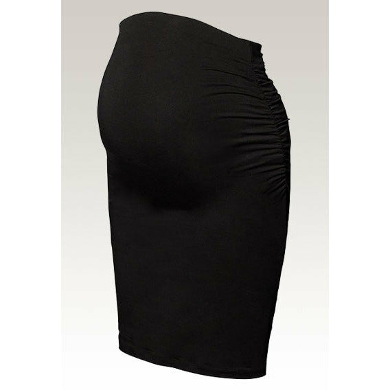 Boob Design Ruched Once On Never Off Skirt - Black