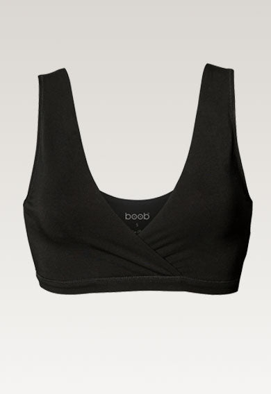 Boob Design Soft Nursing Bra - Black