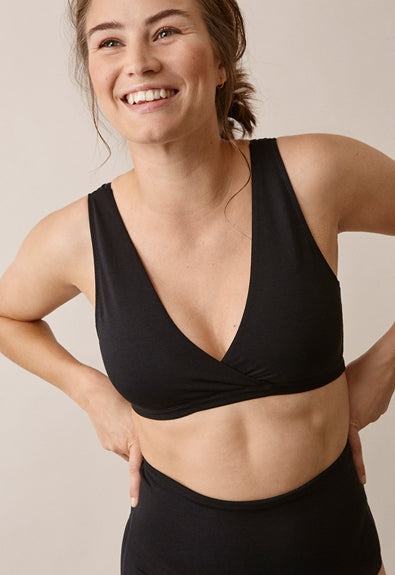 Boob Design Soft Nursing Bra - Black – The Wild