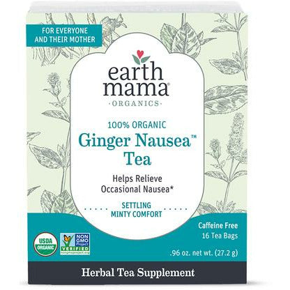 Earth Mama Organics Morning Wellness/ Ginger Nausea Tea