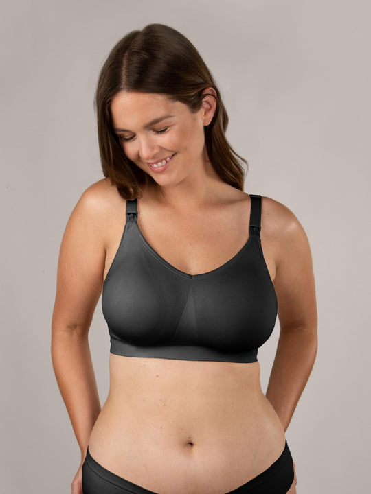 Buy Bravado Black Sustainable Body Silk Seamless Nursing Bra from