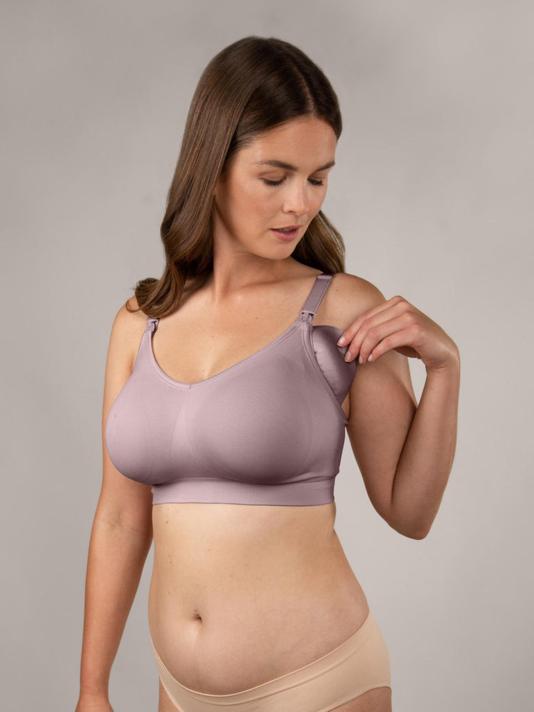 Bravado Designs Women's Body Silk Seamless Nursing Maternity Bra