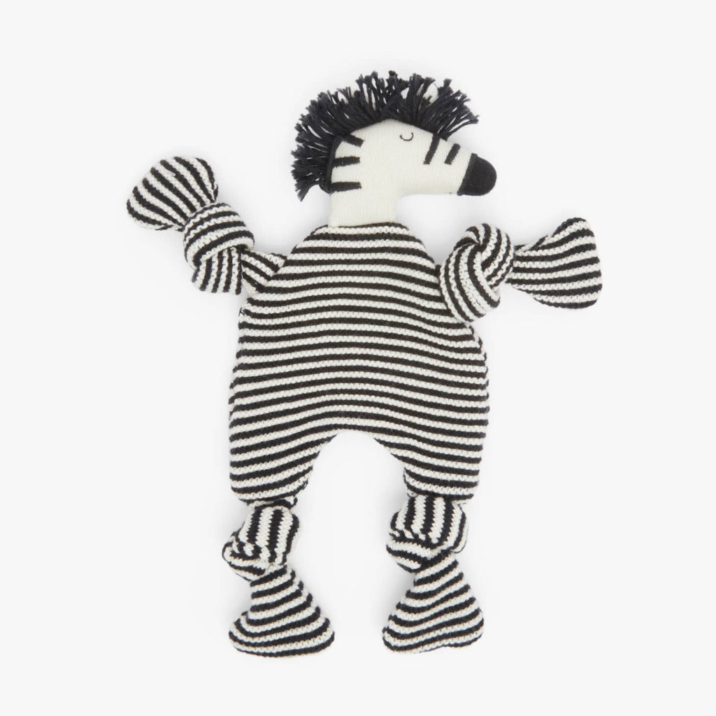 Sophie Home Cotton Knit Baby Comforter Cuddle Cloth - Zebra