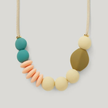 January Moon Signature Teething Necklace - Dewdrop