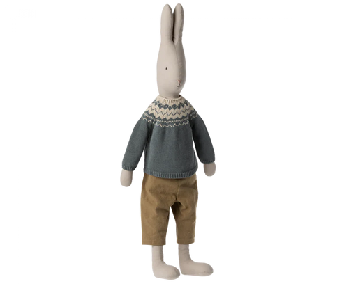 Maileg Rabbit Size 5 - Pants & Knitted Sweater