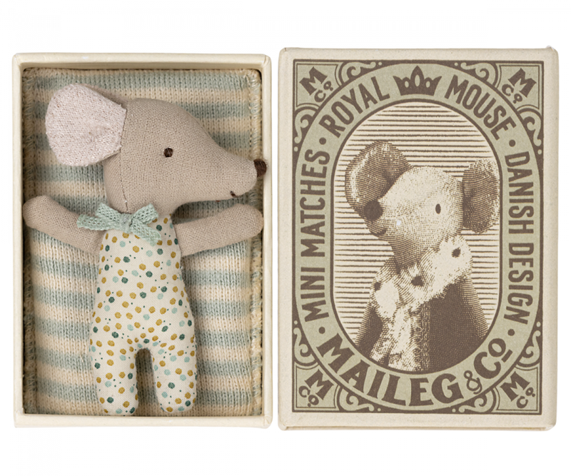 Maileg Sleepy Wakey Mouse in Box