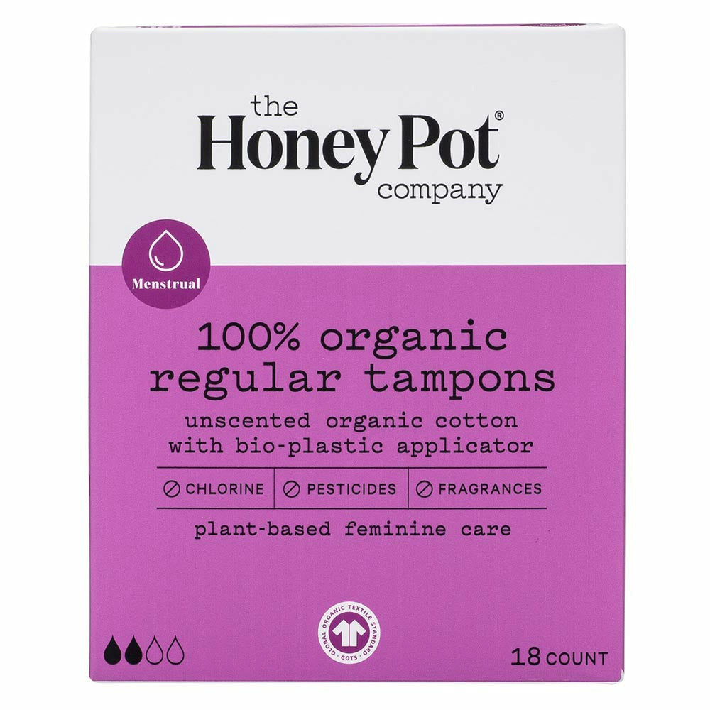 The Honey Pot Organic Regular Tampons