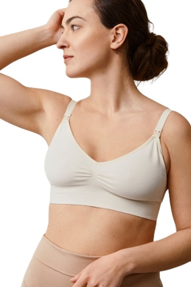 Boob Design Wireless Nursing Bra - White