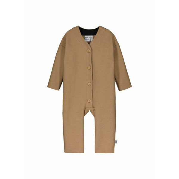 Mainio Boiled Wool Overall - Beige