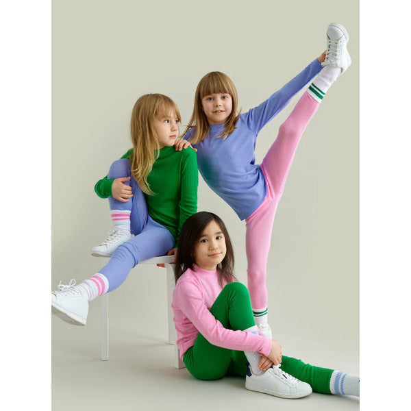 Mainio Merino Wool Wool Leggings Pink Cosmos The Wild