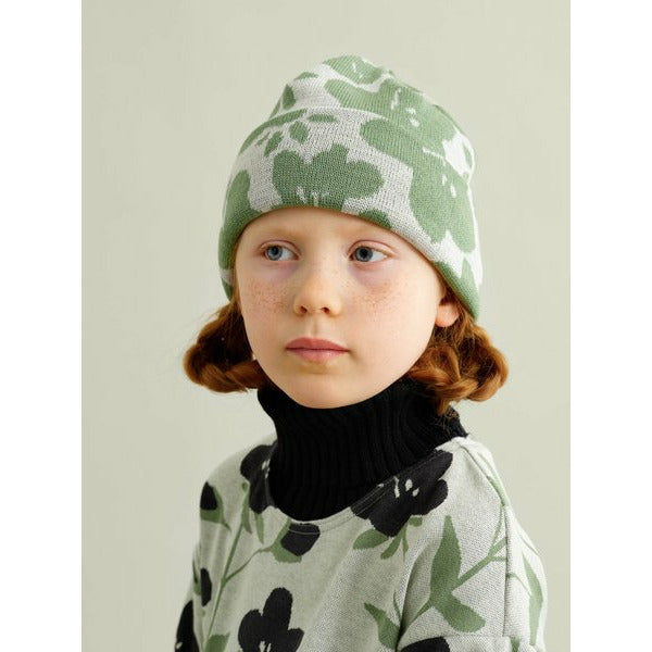 Jacquard Camo Beanie