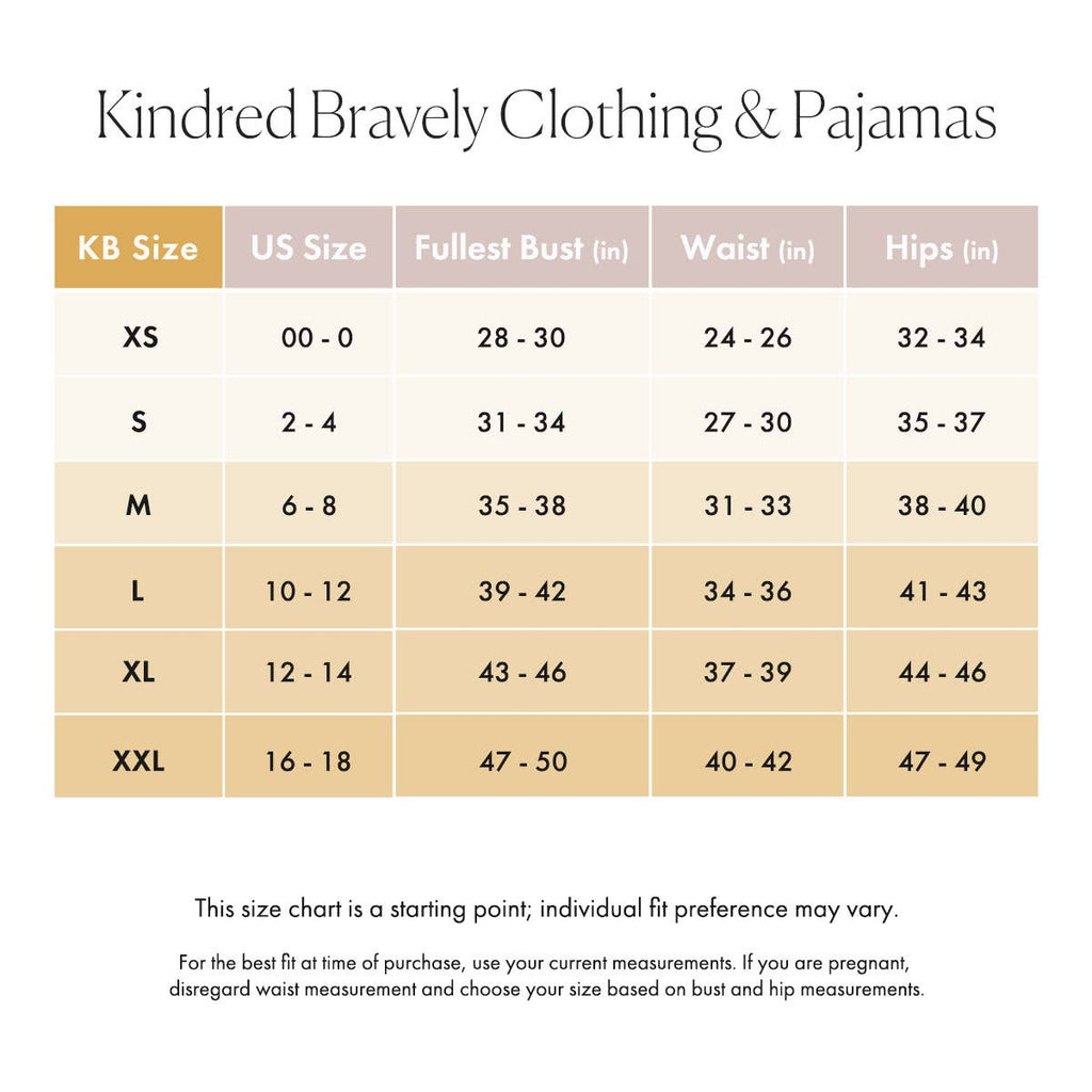 Kindred Bravely Bamboo Maternity & Postpartum Lounge Pants - Black
