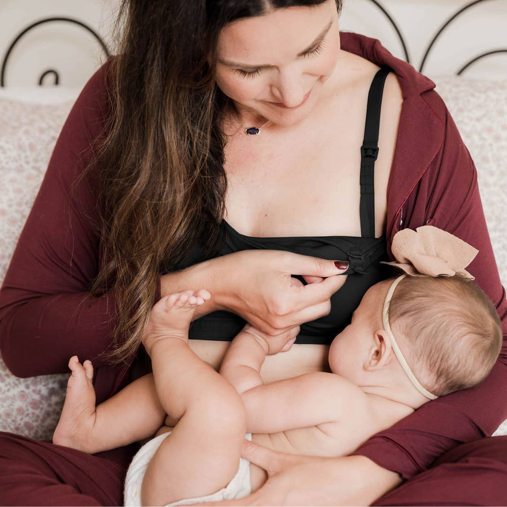 Kindred Bravely Convertible Sublime Hands-Free Pumping Bra - Black