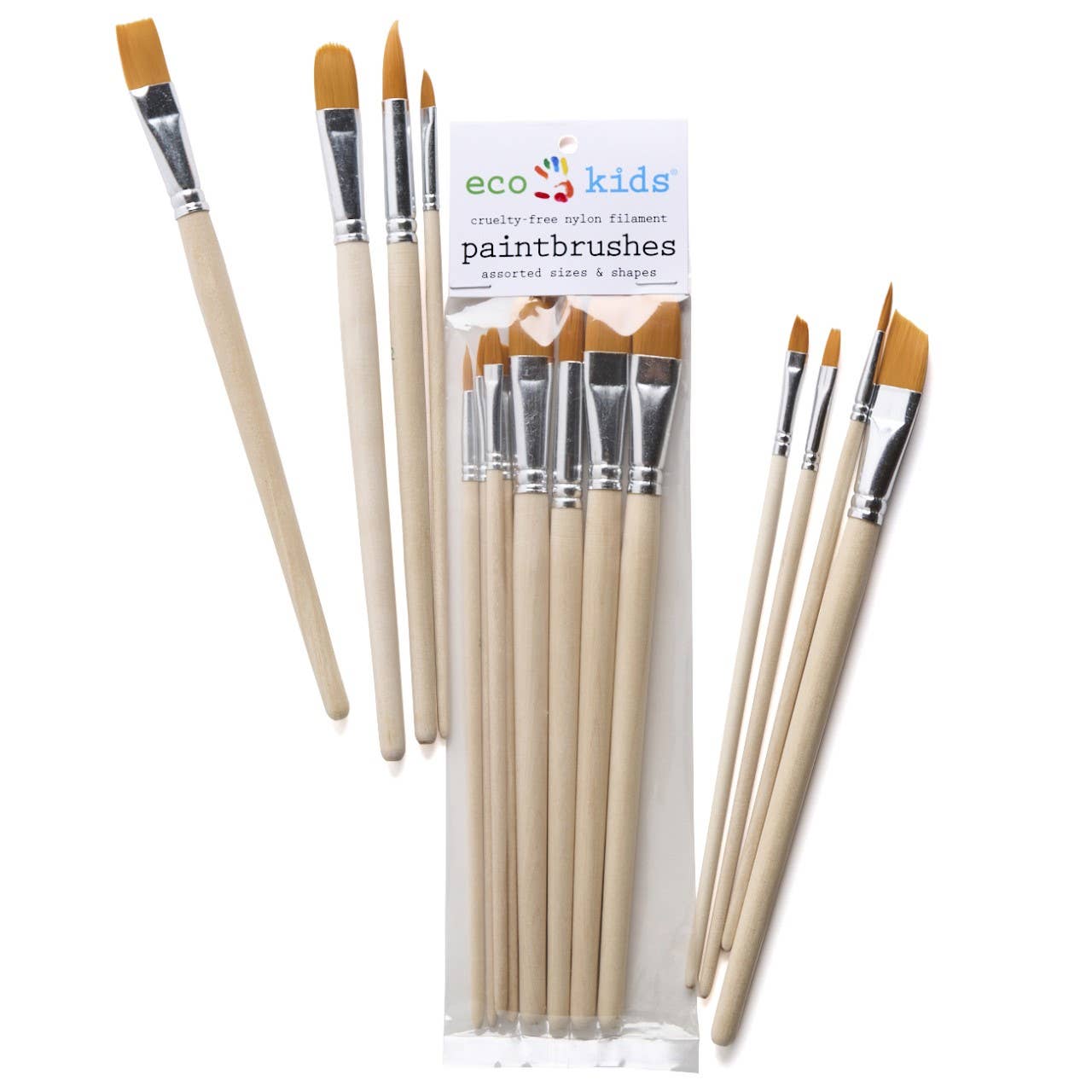 Eco Kids Paint Brush Set