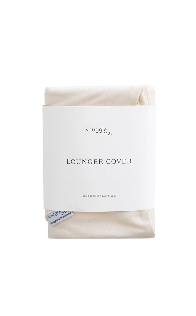 Snuggle Me Organic Infant Lounger Cover - Natural