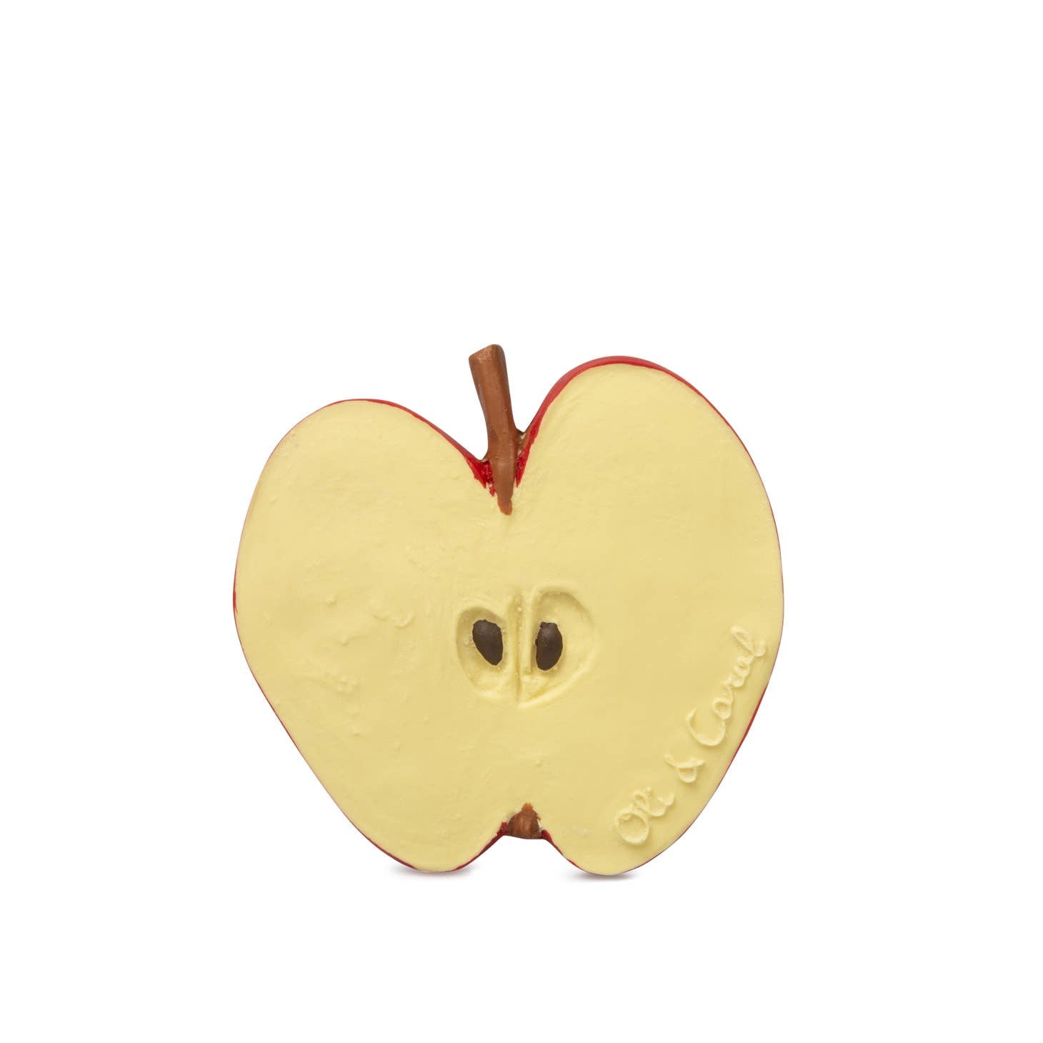 Oli & Carol Natural Rubber Teether - Pepita the Apple