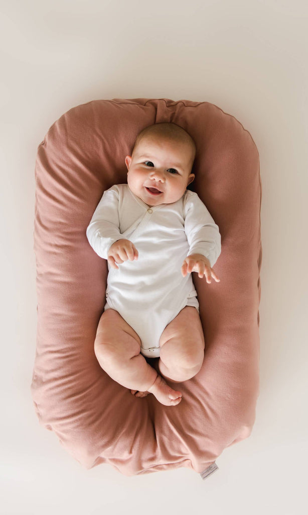 Snuggle Me Organic Infant Lounger Cover - Gumdrop