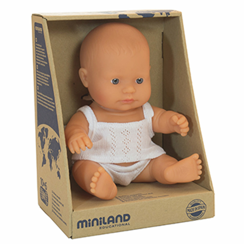 Miniland Newborn Baby Doll in Underwear 8"