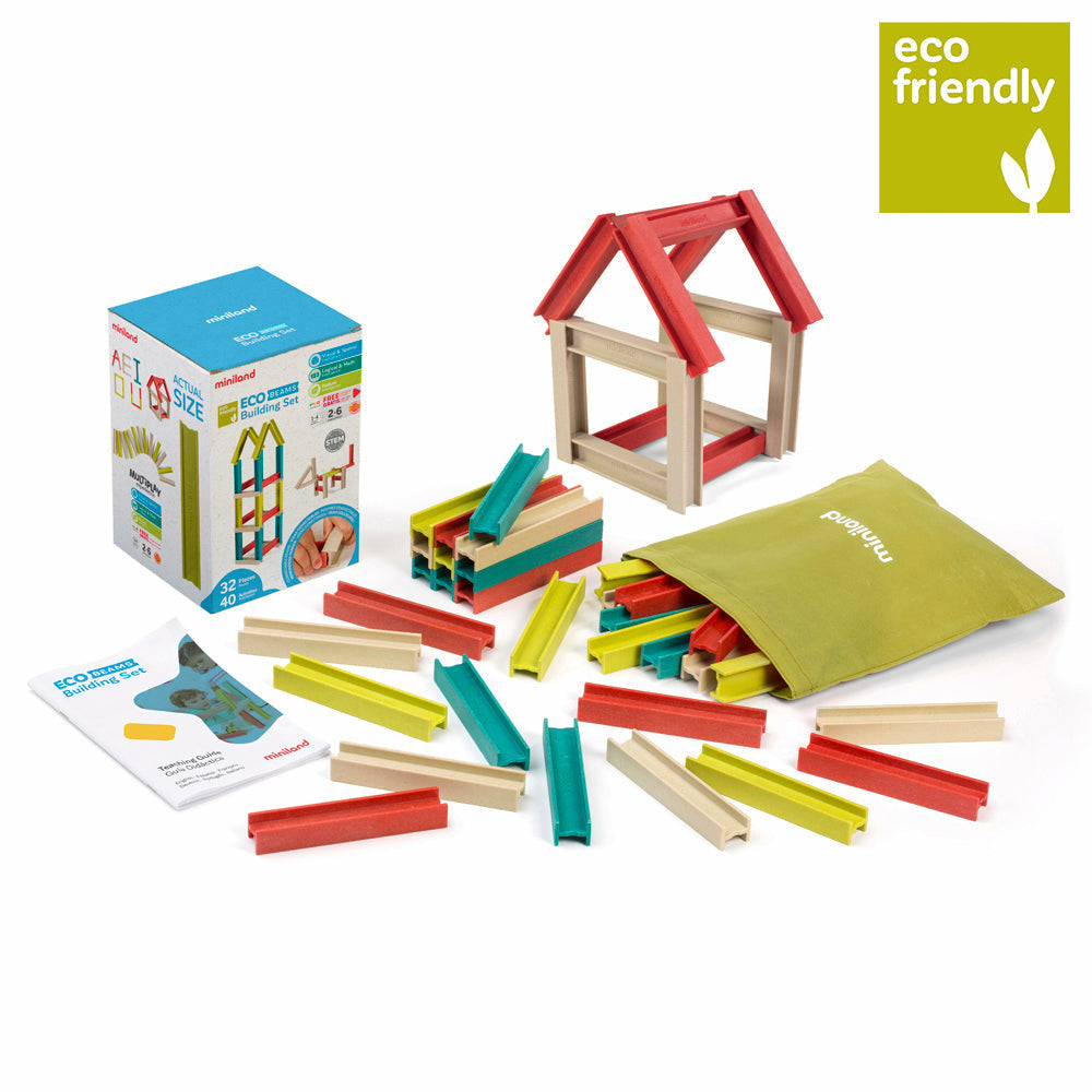 Miniland Eco Beams Building Set