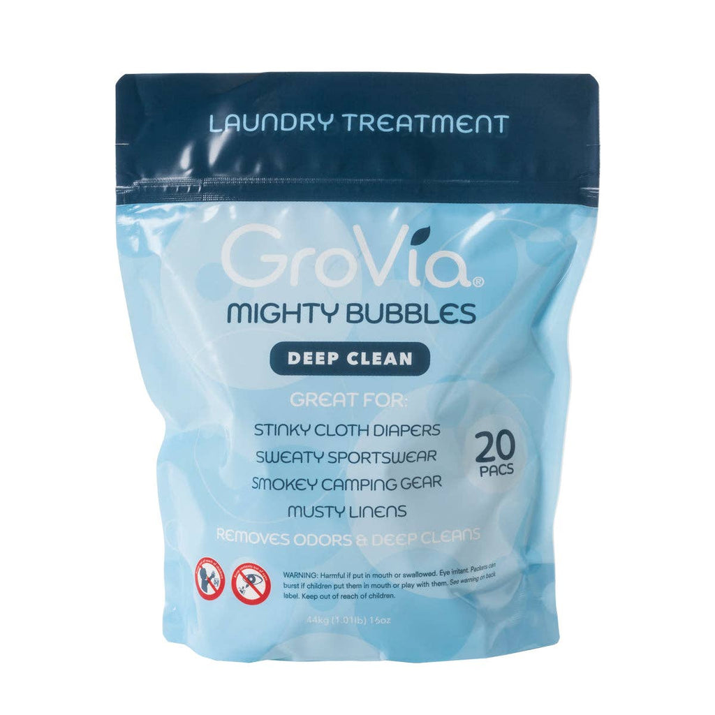 GroVia Mighty Bubbles Laundry Treatment 20-count