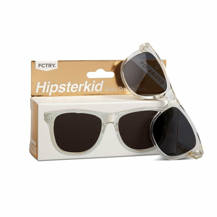 Hipsterkid Extra Fancy Wayfarer Sunglasses - Clear