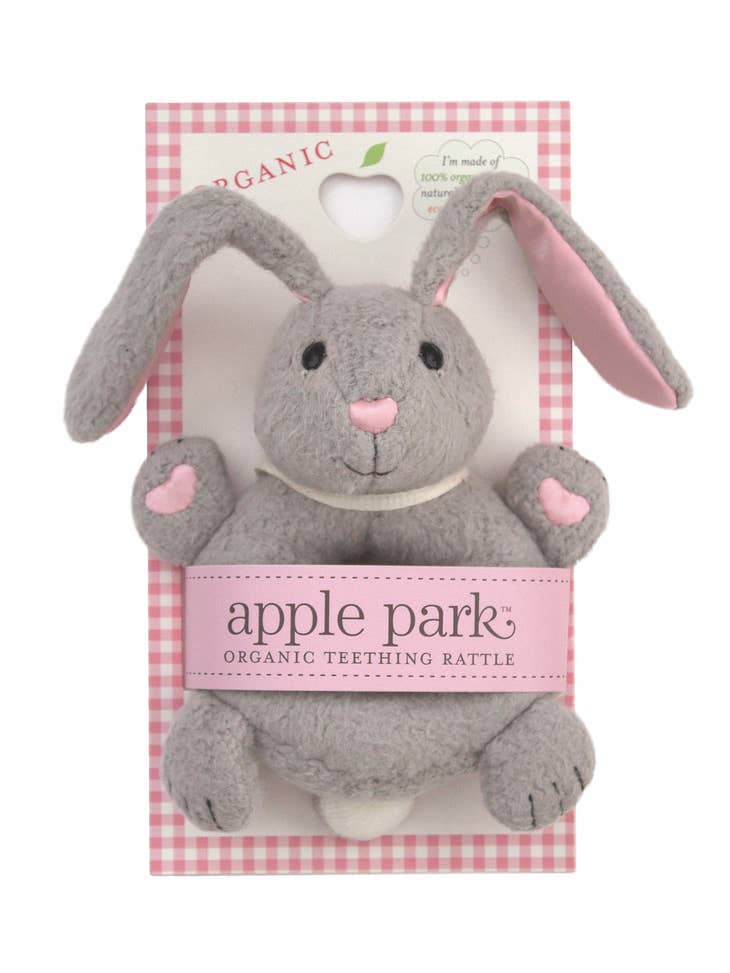 Apple Park Soft Ring Toy - Bunny