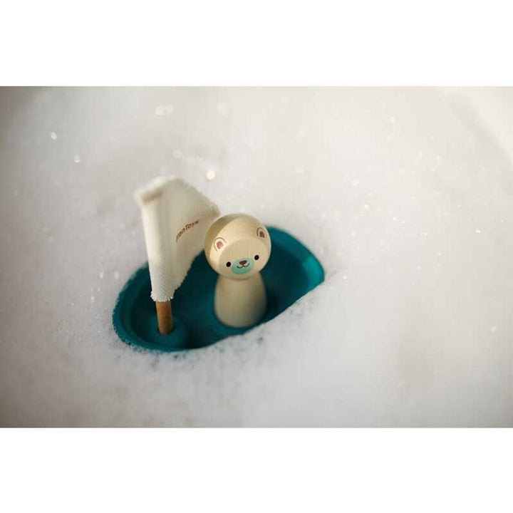 Plan Toys Sailing Boat - Polar Bear