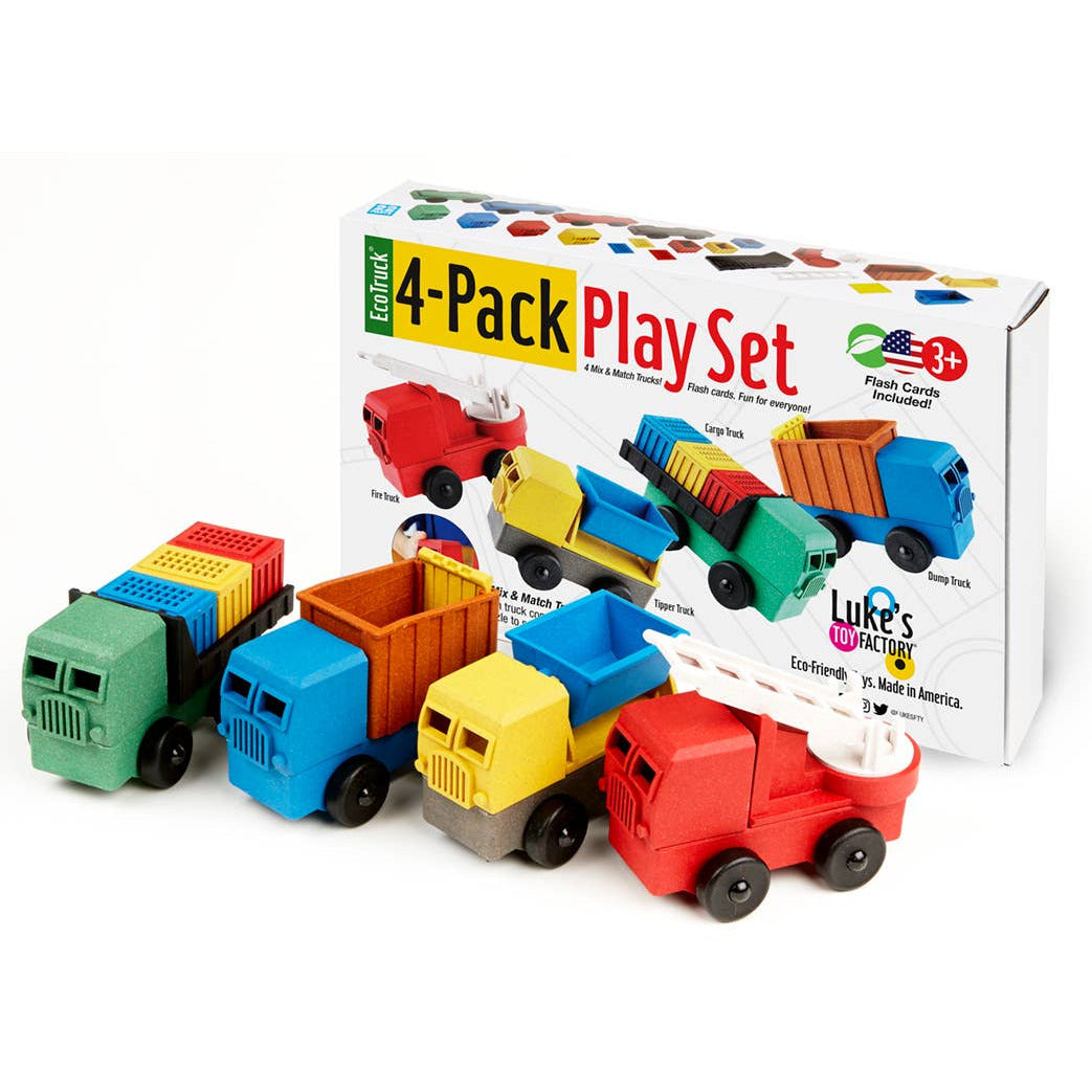 Luke's Toy Factory 4-Pack Educational Set