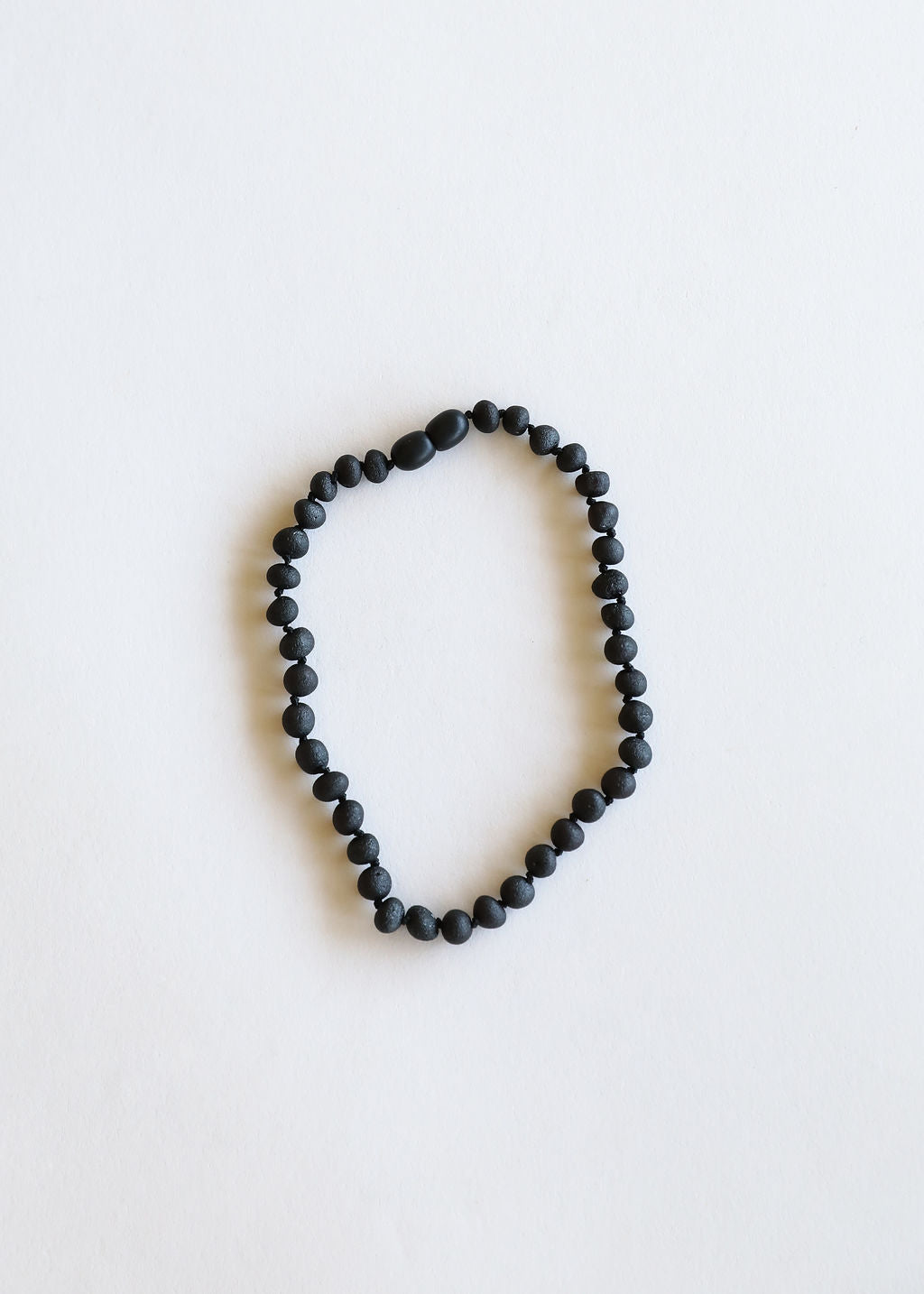 CanyonLeaf Raw Black Amber Necklace