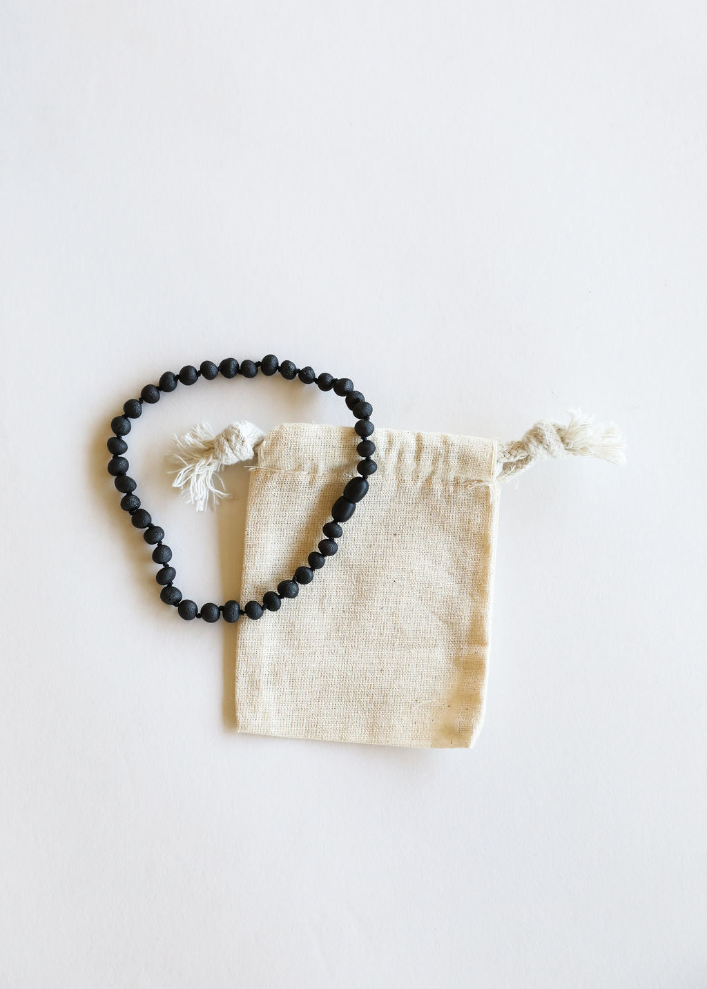 CanyonLeaf Raw Black Amber Necklace