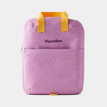PlanetBox Lunch Tote Bag - Pansy Dashes
