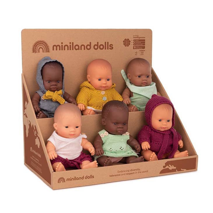 Miniland Baby Newborn Doll with Clothes – The Wild