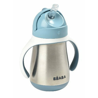 Beaba Stainless Steel Straw Sippy Cup