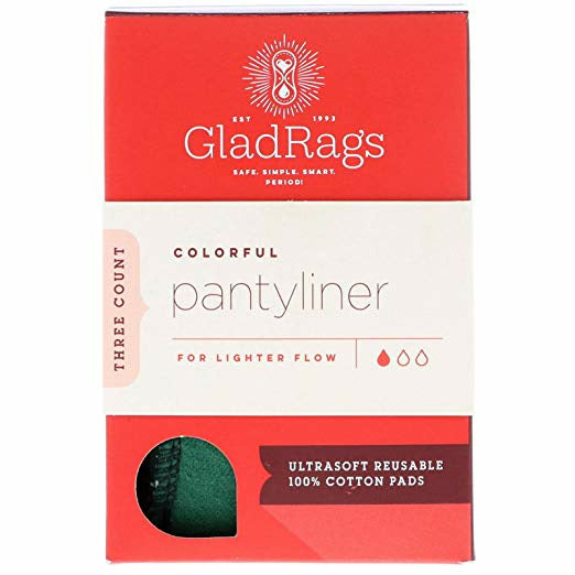 GladRags Organic Cotton Pantyliners 3 Pack