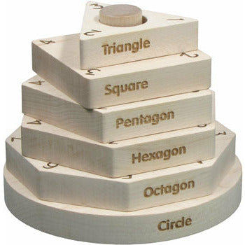 Maple Landmark Shape Stacker