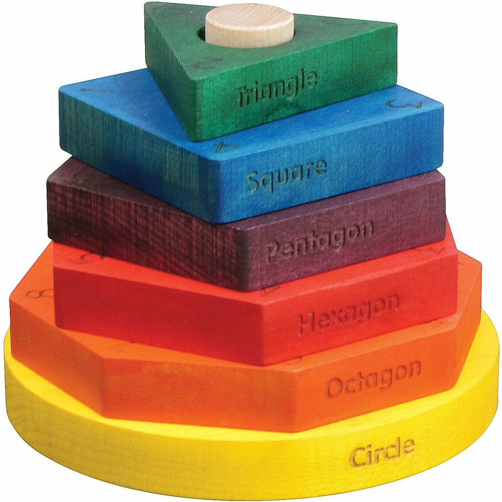 Maple Landmark Shape Stacker