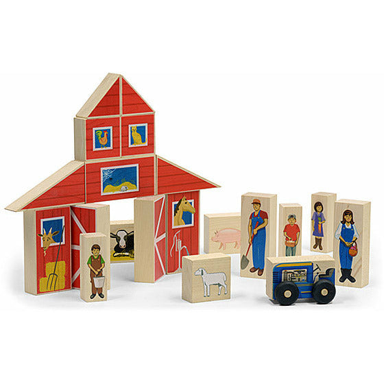 Maple Landmark Farm Block Set