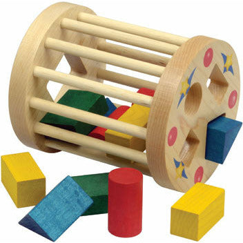 Maple Landmark Cage Shape Sorter