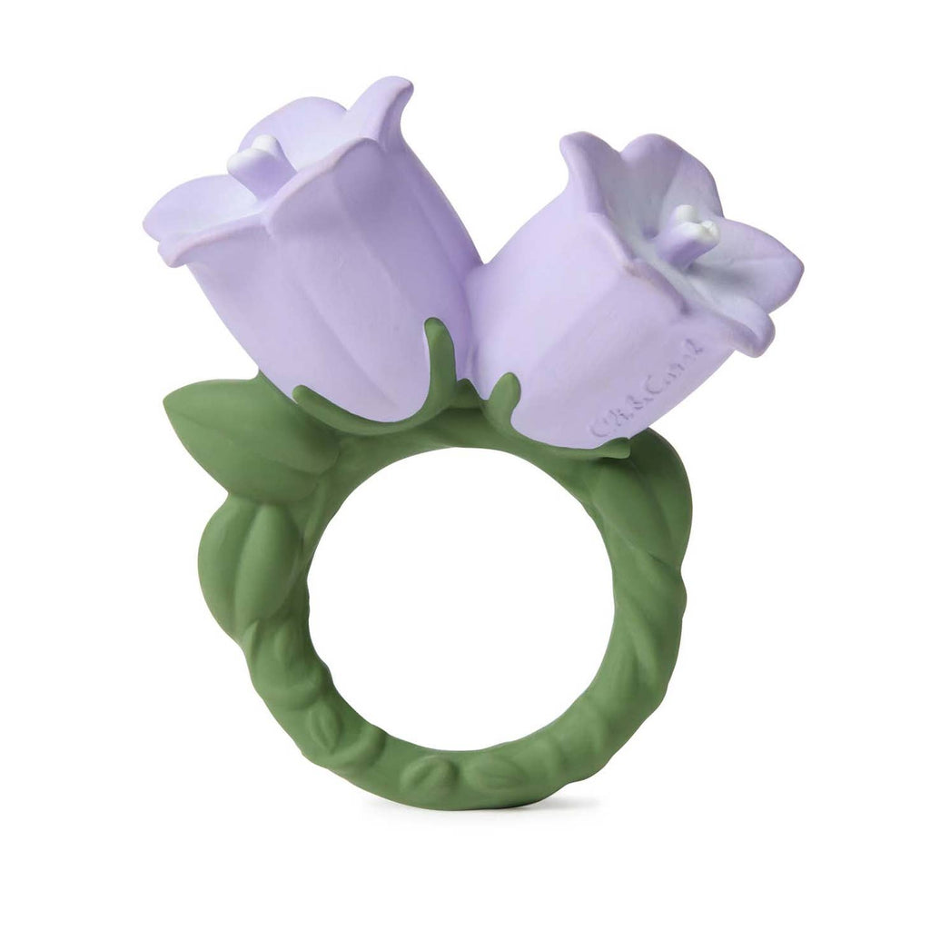Oli & Carol Natural Rubber Teether - Cindy the Bellflower
