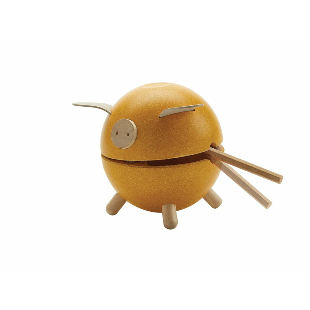 Plan Toys Piggy Bank - Yellow Orchard