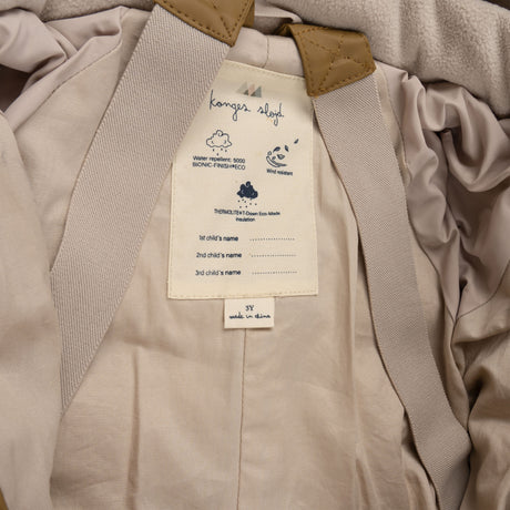 Konges Sløjd Ace Rain Snowsuit PU - Dull Gold